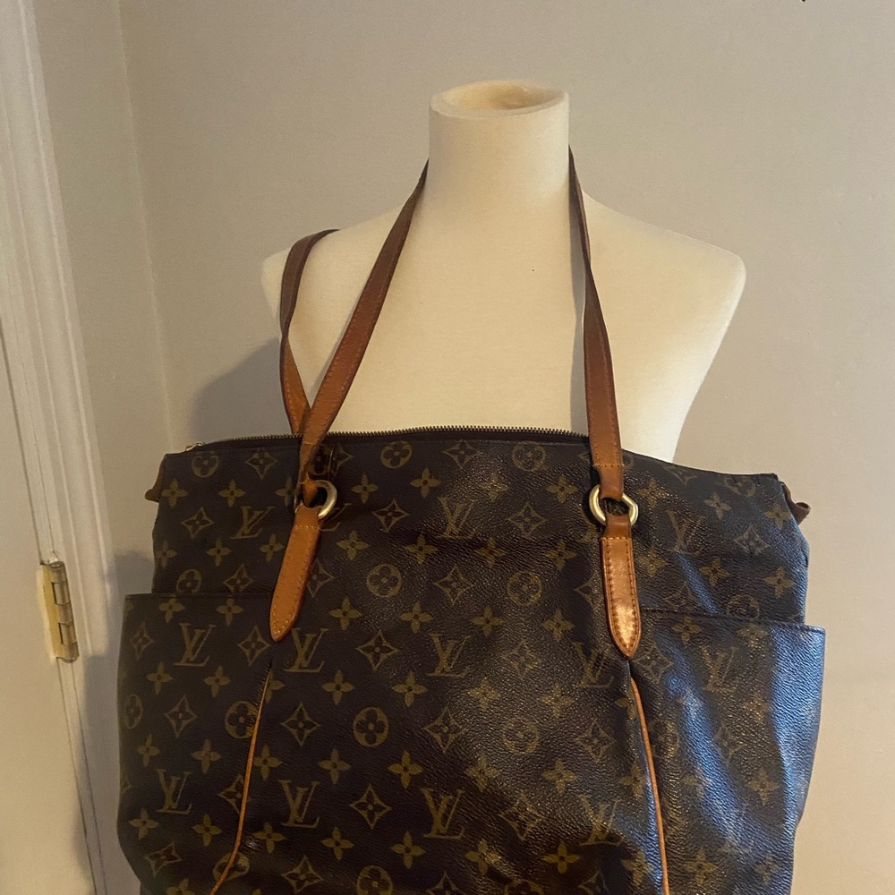 Louis Vuitton Dark Brown Monogram Tote